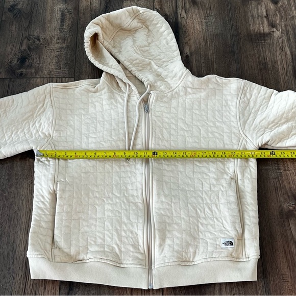 The North Face Women’s Longs Peak Quilted Full-Zip Pullover Cream Ivory Size 2X - Picture 7 of 14
